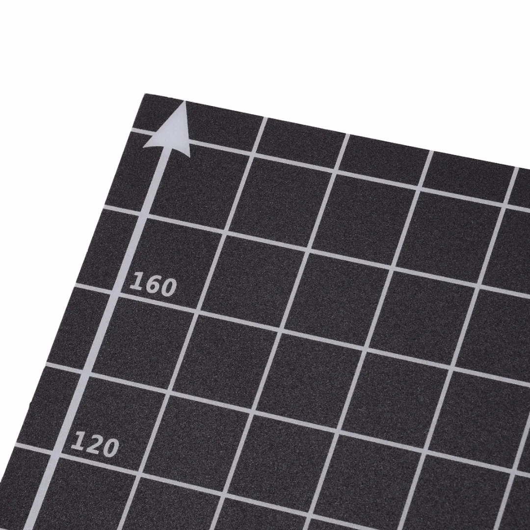 3D Printer Hot Bed Platform Sticker Reusable Coordinate With 1:1 Printed Hot Bed Surface Sticker For 3D Printer Accessories