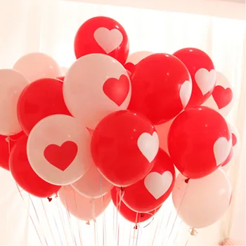 

50pcs/lot 12inch Love Heart Pearl Latex Balloon Float Air Balls Inflatable Wedding Christmas Birthday Party Decoration Toys