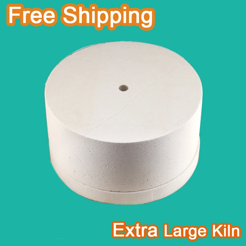 Free Shipping 19.5*11cm Extra Large Microwave Kiln Professional Glass