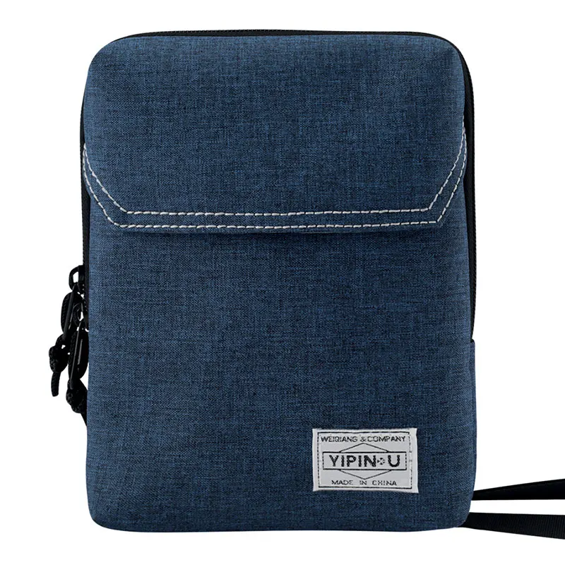 Anti Theft Travel Neck Passport Holder Bag RFID Blocking Waterproof