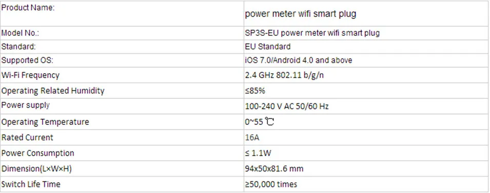 Broadlink SP3S EUContros Smart Wireless WiFi Socket Power Plug 16A 3500w with Energy Meter IOS Android Remote Control 2017 New-11