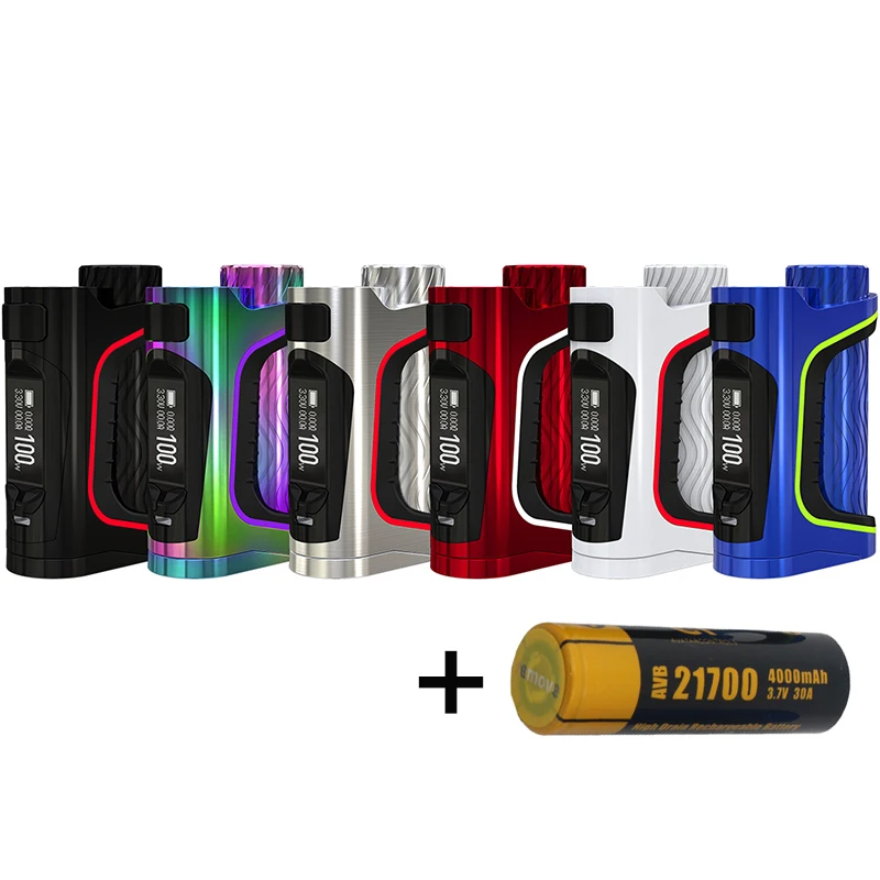 Original iStick Pico S 100W with 21700 Battery iStick Pico S Box MOD E-Cigarettes Vape Electronic Cigarette Fit ELLO VATE Tank 08