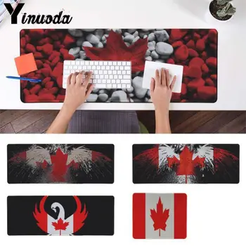 

Yinuoda Custom Skin Canada Flag Silicone Pad to Mouse Game Size for 18x22cm 20x25cm 25x29cm 30x90cm 40x90cm
