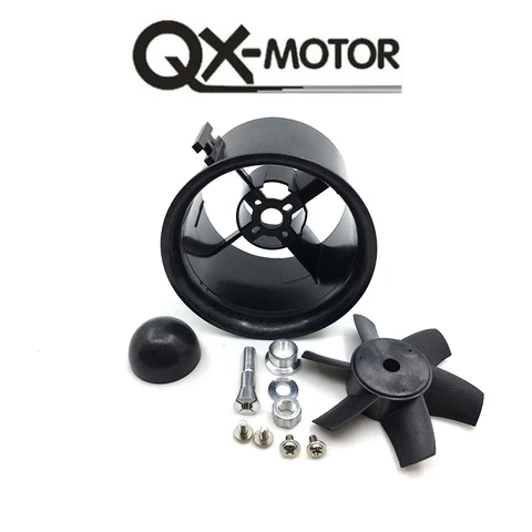 QX MOTOR Brand 70mm EDF KIT with 6 Blades Ducted Fan Suit For RC Airplane Directly Buy from Factory QX MOTOR Brand 70mm EDF KIT with 6 Blades Ducted Fan Suit For RC Airplane Directly Buy from Factory