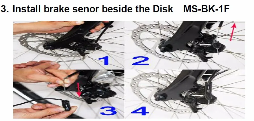 Excellent brake and cut off power signal sensor 1F/1R for electric bicycle scooter intelligent bike electric MTB for linear type of brake 15 Excellent brake and cut off power signal sensor 1F/1R for electric bicycle scooter intelligent bike electric MTB for linear type of brake 15