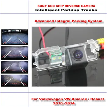 

Car Rear View Camera For Volkswagen VW Amarok / Robust 2010~2013 2014 Intelligent Parking Reverse Backup Camera 580 TV Lines
