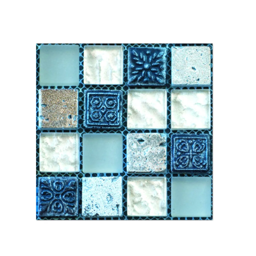 

20Pcs Self Adhesive Tile Floor Wall Decal Sticker DIY Kitchen Bathroom Decor Mosaic Skyworth Sticker Wall Sticker #K23