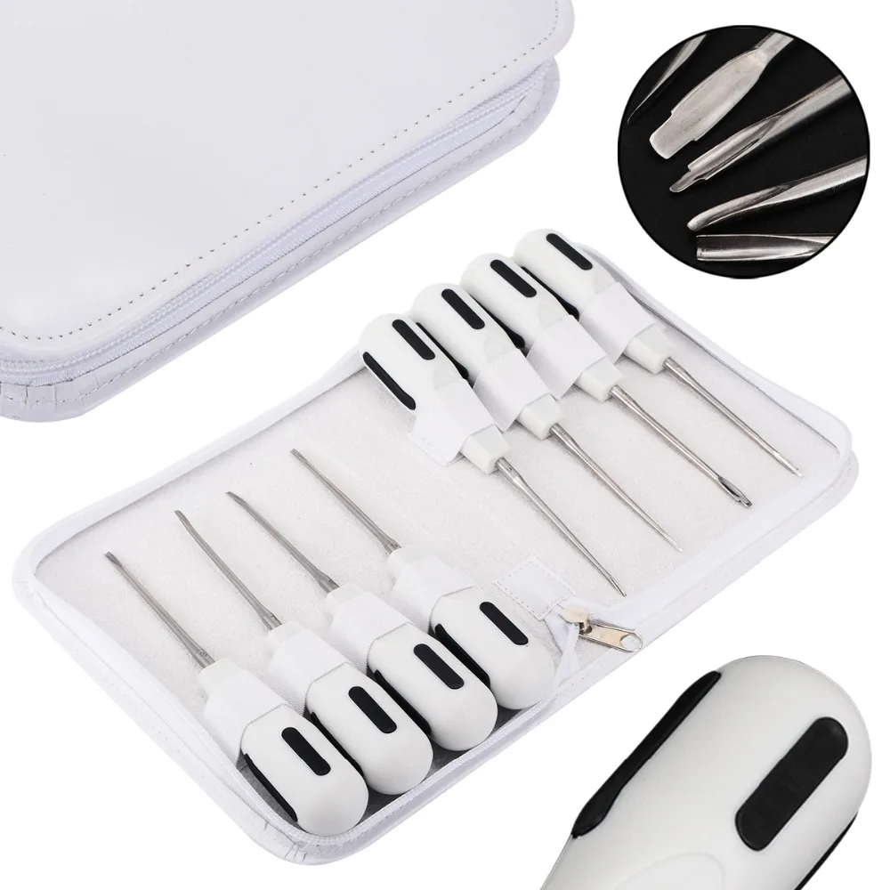 

8Pcs/Set New Tooth Extracting Elevator Dental Extraction Root Minimally Invasive Tooth Extracting Forceps Set Mayitr