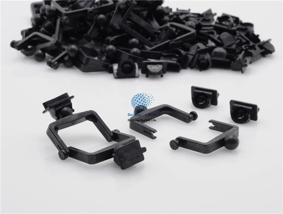 

Dental Lab 100Pcs Plastic Disposable Articulator Ceramco Articulator Black Free Shipping
