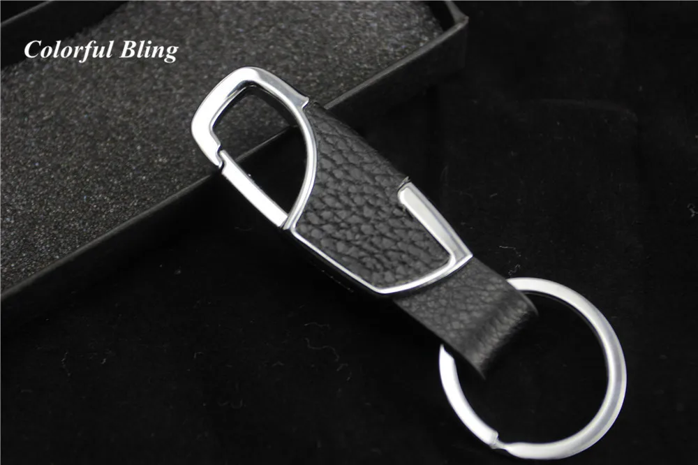 Fashion Car keychain Creative Men and Ladies Leather Waist Hanging