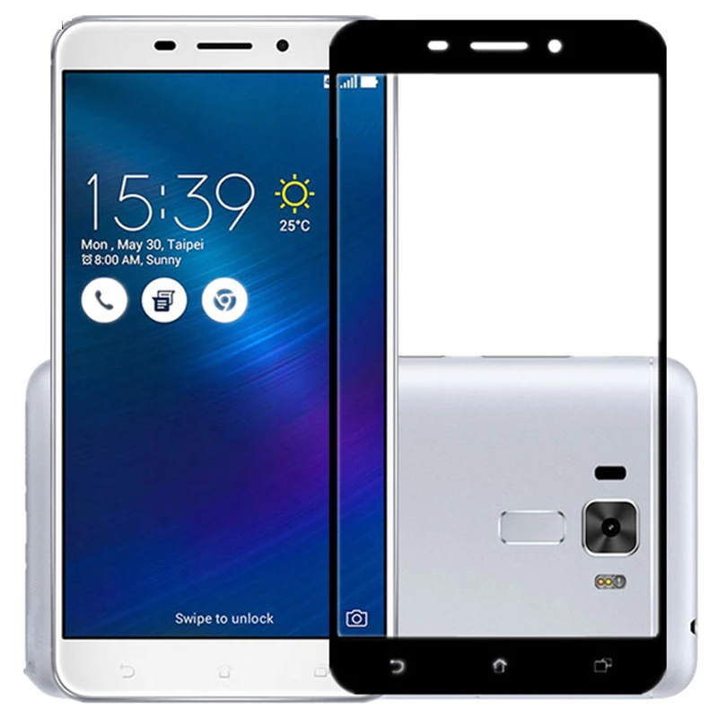 Закаленное стекло с полным покрытием для ASUS ZenFone 3 Laser ZC551KL защитная пленка Asus Z01BD