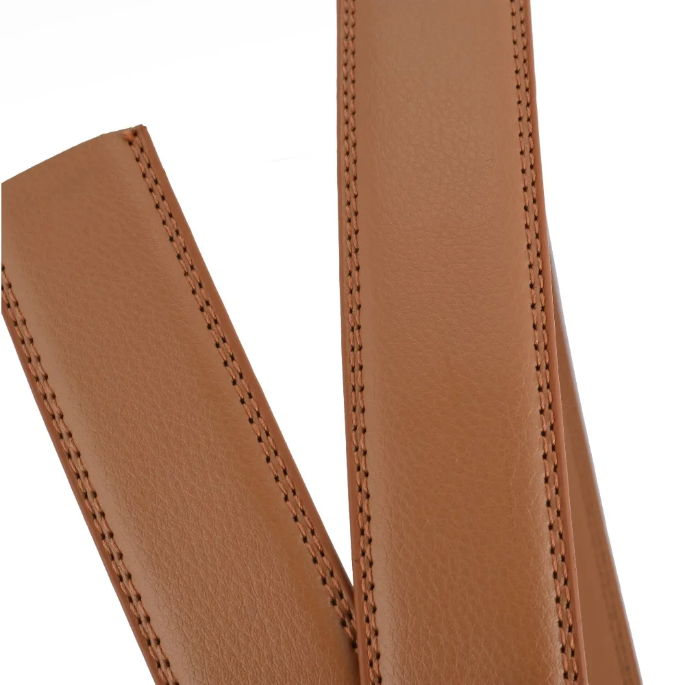 WOWTIGER, модный дизайнерский ремень 3,5 см, роскошный кожаный мужской ремень, автоматический, не имеет пряжки ремня, ceinture homme cinturones hombre