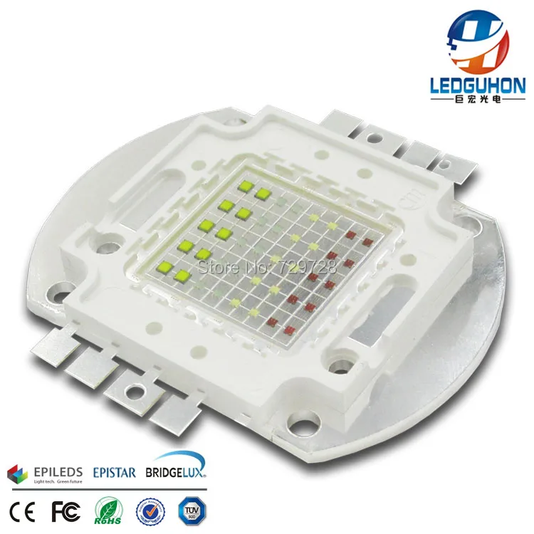 

high power rgb w led chips of 40W RGBW COB led round stents led module
