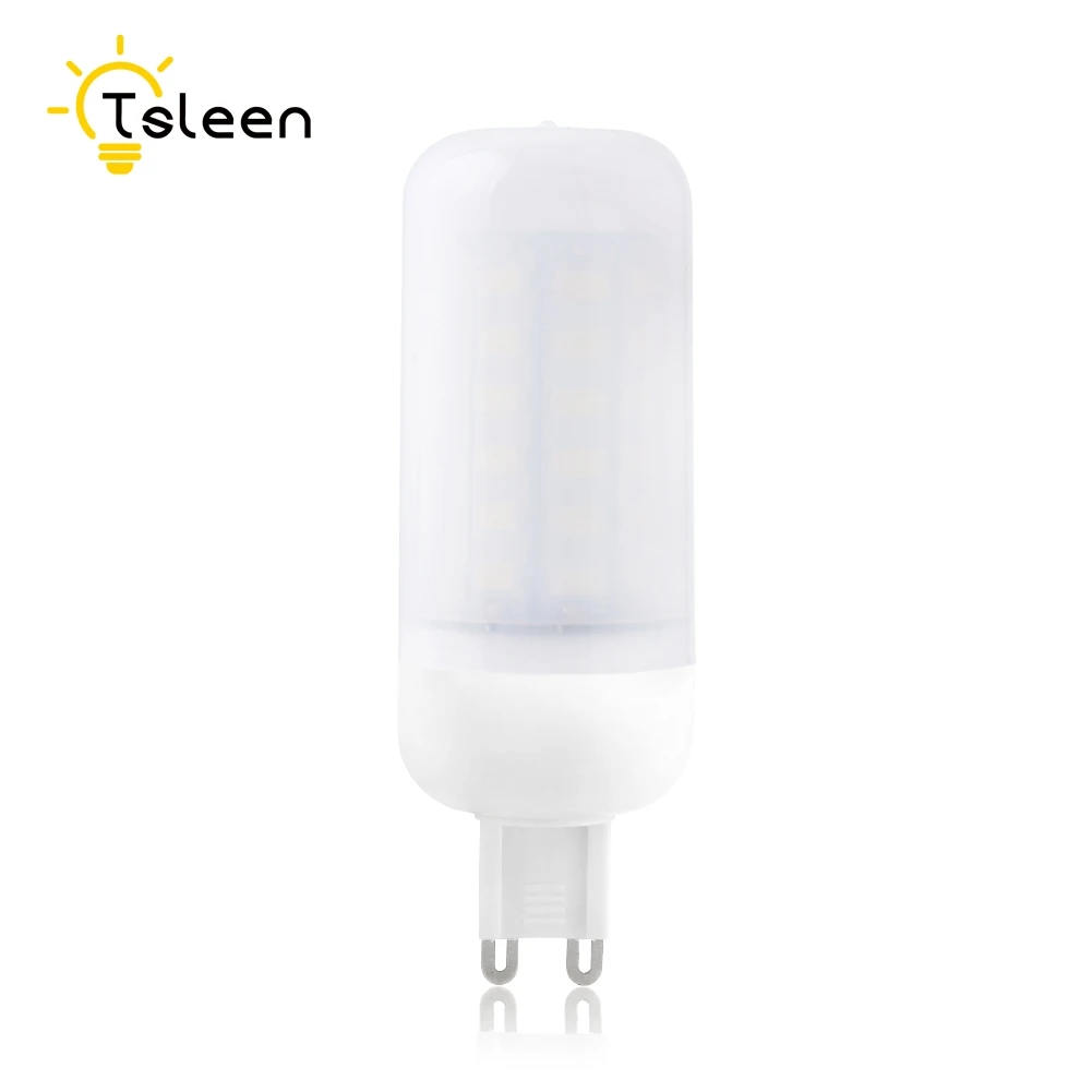 TSLEEN 10x Высокая яркость 5730 SMD E27 G9 светодиодный кукурузная лампа E14 B22 GU10 молочно-белый 110V 220V 7 Вт, 9 Вт, 12 Вт, 15 Вт, 20 Вт, 25 Вт Светодиодный светильник