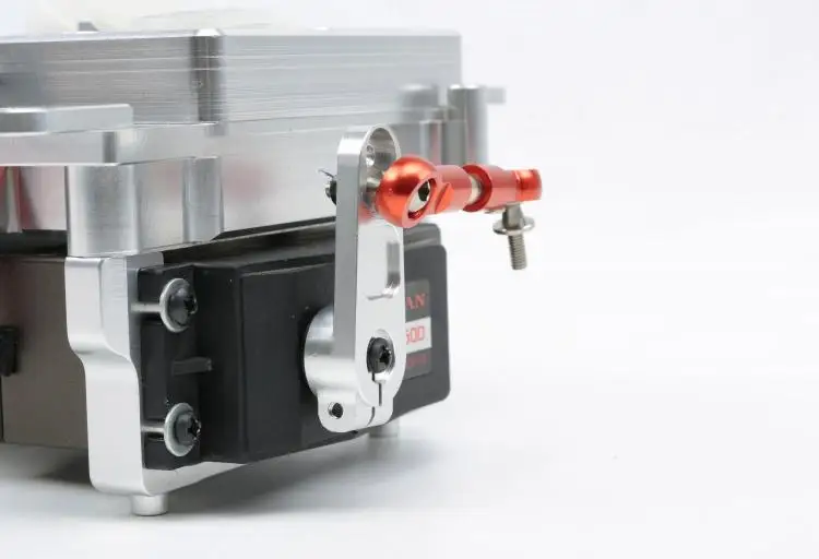 Baja CNC металлический Тяговый стержень рулевого сервопривода подходит Hpi Rovan 5B 5T 5SC