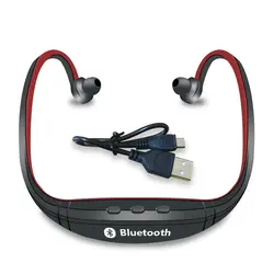 Спортивные Bluetooth наушники S9 Поддержка TF/SD карты Беспроводной Hands-free наушники Bluetooth для xiaomi huawei HEONYIRRY