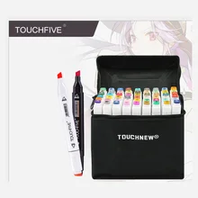 TouchFIVE 30/40/60/80/168 Color Art Markers Set Dual Headed Artist Sketch Oily Alcohol based markers For Animation Marker pen TouchFIVE 30/40/60/80/168 Color Art Markers Set Dual Headed Artist Sketch Oily Alcohol based markers For Animation Marker pen