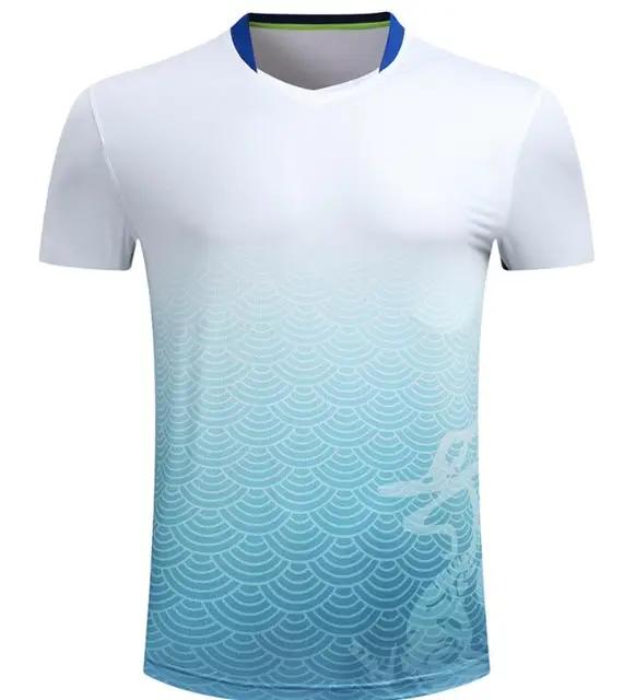 Damskie męskie Koszulki sportowe do badmintona Koszulka tenisowa z krótkim rękawem poliester T shirt tenis stołowy Jersey pingpong nosić koszulki z dżerseju tanie tanio KG68 Unisex Pasuje do rozmiaru Weź swój normalny rozmiar T shirt Jersey Clothing Clothes T-shirts T shirts sportwear tracksuit Damskie męskie Koszulki sportowe do badmintona Koszulka tenisowa z krótkim rękawem poliester T shirt tenis stołowy Jersey pingpong nosić koszulki z dżerseju tanie tanio KG68 Unisex Pasuje do rozmiaru Weź swój normalny rozmiar T shirt Jersey Clothing Clothes T-shirts T shirts sportwear tracksuit