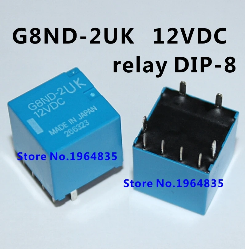 G8ND 2UK 12VDC G8ND 2U 12VDC G8ND 2U Relay DIP 8|g8nd-2uk 12vdc ...