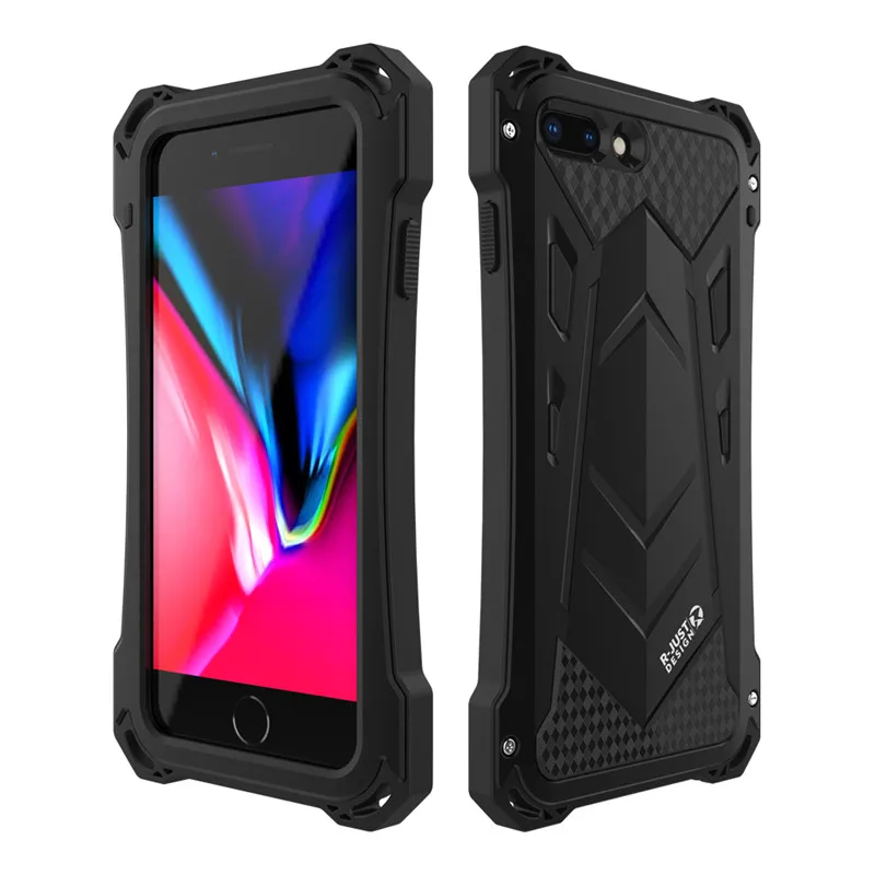 Новый сверхпрочный чехол для iPhone 8 Doom армированный металлический 7 plus