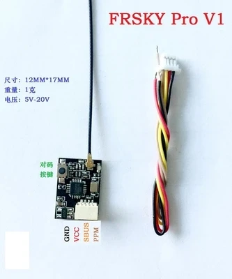 2,4G FrSky pro D8 Mini FrSky совместимый приемник с PWM PPM SBUS выход