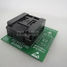 LQFP128 NPCE288 NPCE388 загоревшая розетка с золотым покрытием тестовая плата для интегральных схем тестового гнезда для сиденья