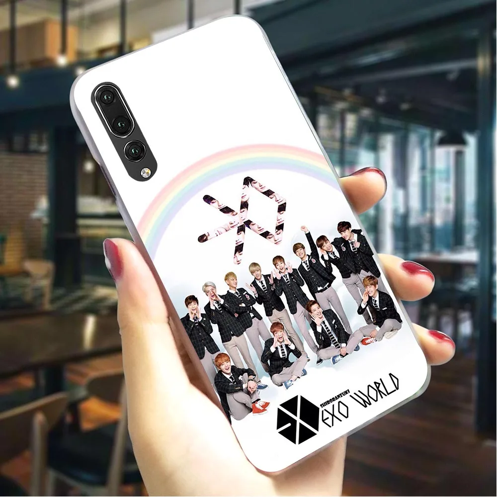 

Plastic Phone Cover for Huawei Mate 10 Lite EXO baekhyun Case for P9 Lite Mini P Smart Mate 20 Lite Covers P8 P20 Pro