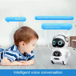 Многофункциональный Электрический голосовой умный мини карманный робот раннее образовательное взаимодействие Сказочный робот M09