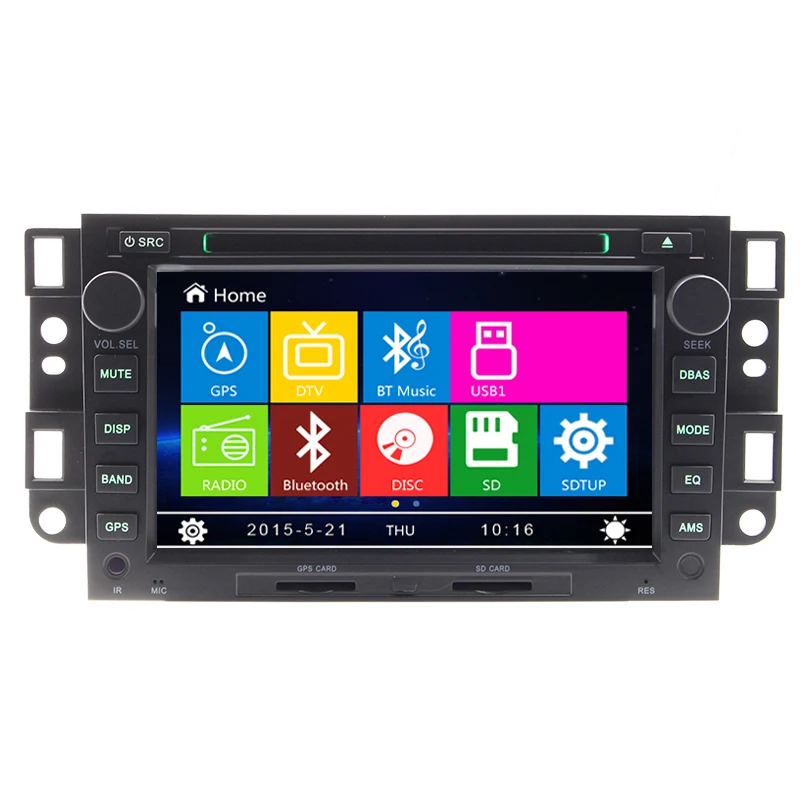 Автомагнитола 7 &quotс DVD плеером GPS навигацией и мультимедиа для Chevrolet Epica Captiva Aveo Lova