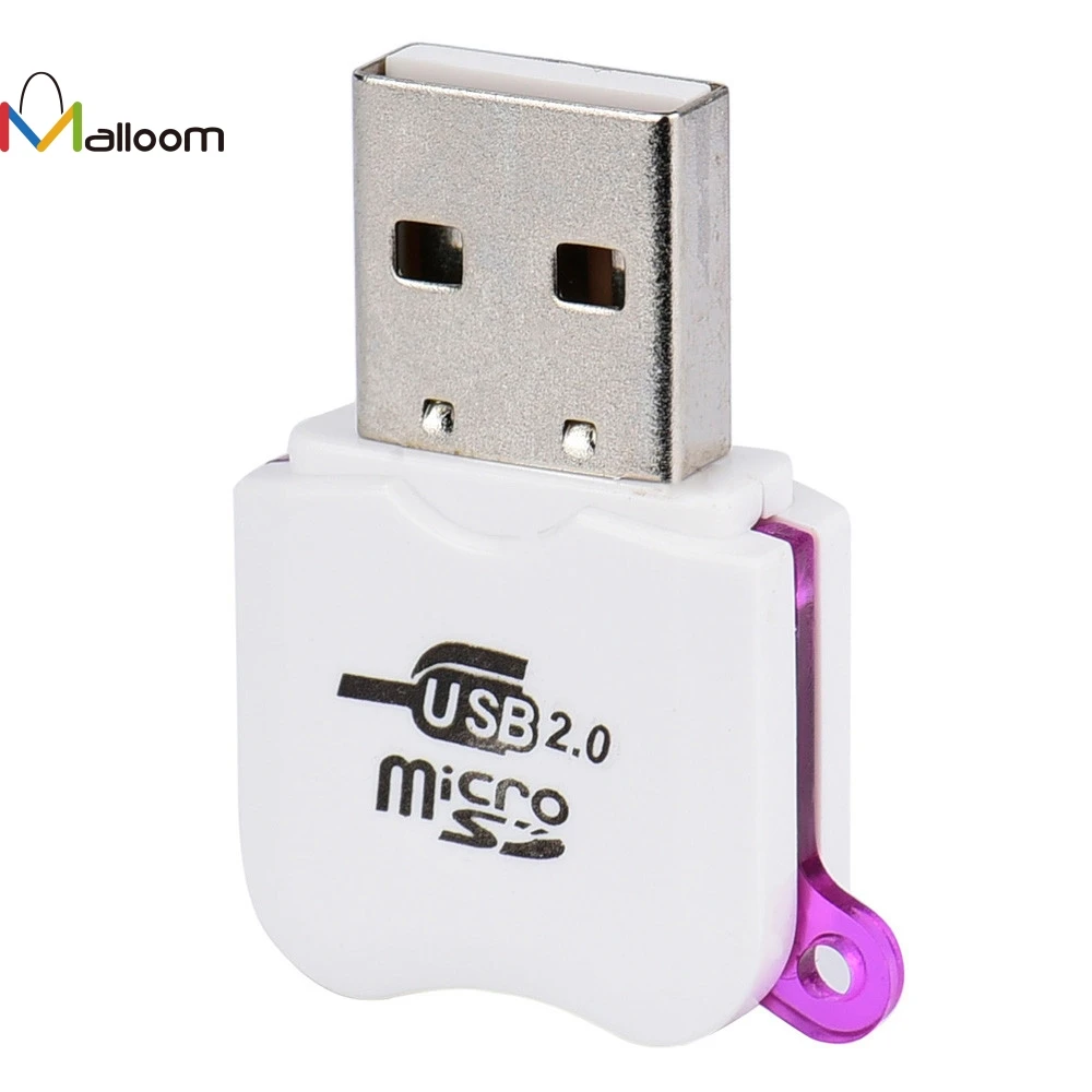 Malloom Новое поступление Цена высокоскоростной мини Micro SD USB 2,0 Micro TF T-Flash памяти SD кард-ридер адаптер#20