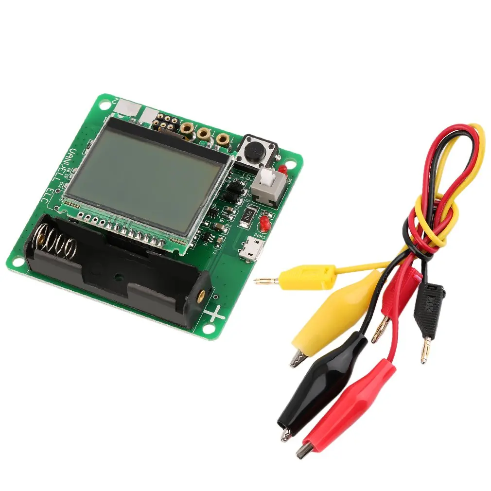 

Professional M328 LCD Transistor Tester Diode Capacitance Inductor ESR LCR Meter Backlight In Green Color TS-M528