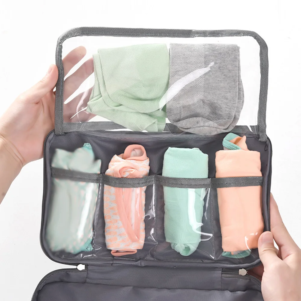 Drawer Organizers Briefs Underwear Cloth Case Travel Dividers Portable Box Solid Accessories Wardrobe Bra Storage Bag Socks