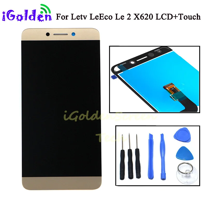 ЖК дисплей 5 дюйма для LeTV Le 2 Leeco X620 кодирующий преобразователь сенсорного экрана в