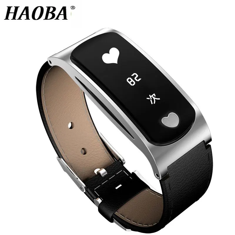 

HAOBA Smart Wristband Blood Pressure Heart Rate Sleep Monitor Fitness Tracker Smart Bracelet Watch For ECG Upscale Smart band