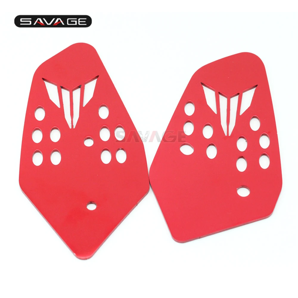 

For YAMAHA MT07 FZ07 MT-07 FZ-07 2014 2015 2016 Red Motorcycle Accessories Foot Peg Heel Plates Guard Protector