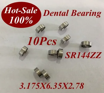 

10pcs ceramic bearing Dental bearing SR144ZZ SR144TL BALLS 3.175 * 6.35*2.78 for NSK KAVO high speed handpiece machine