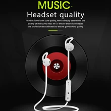 Fineblue беспроводные Bluetooth наушники портативная гарнитура бас стерео handfreegaming гарнитура Шейная лента с микрофонами для музыки