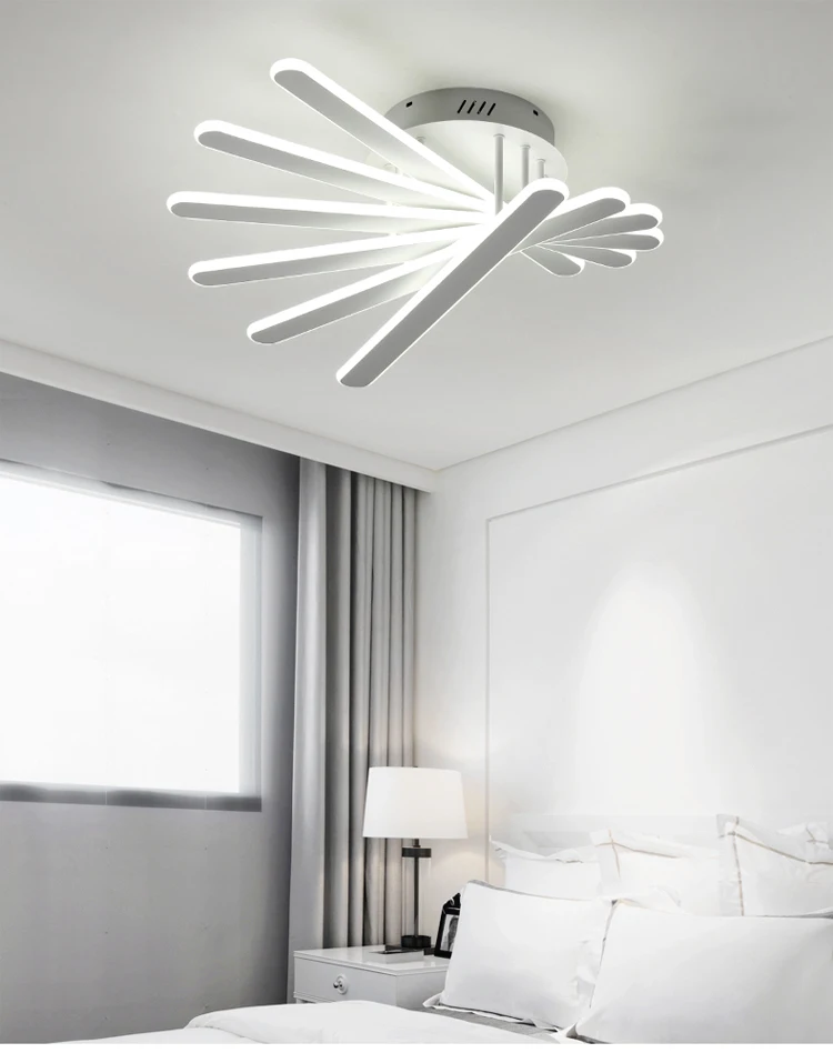 Современный светодиодный потолочный светильник с пультом дистанционного управления lamparas de techo colgante moderna avize лампа fixtuers для жизни