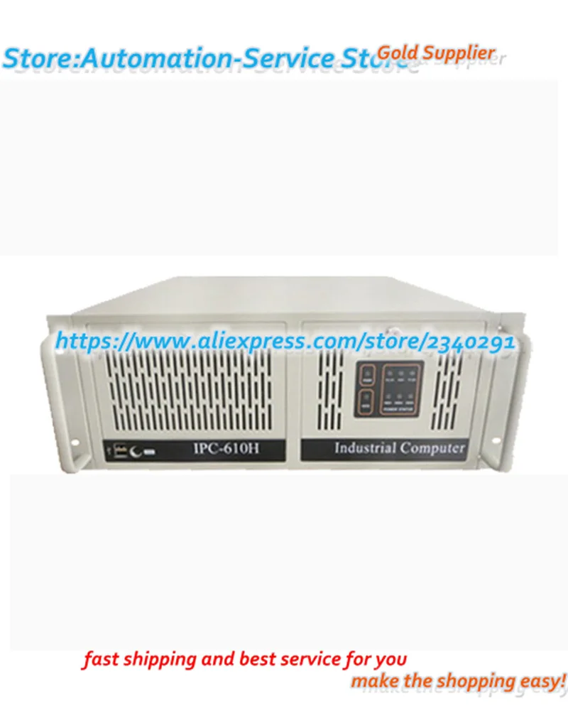 

610H 4U Industrial Chassis Chassis Industrial Chassis Server Chassis Slot 7 Slot Window Double Packing