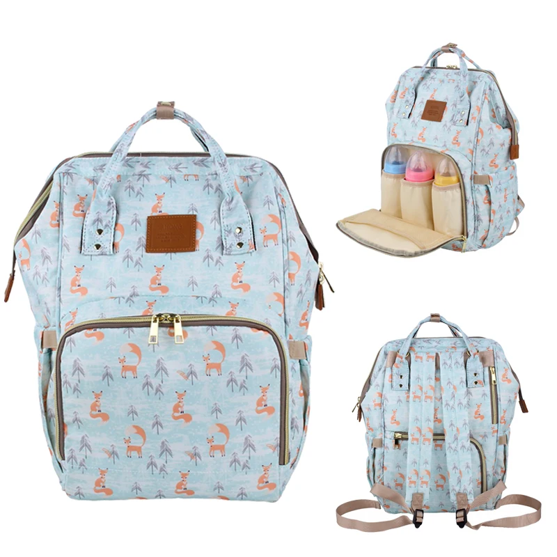 

Diaper bag Mummy bag fashion travel bag large cartoon pregnant baby care bag expecting a baby