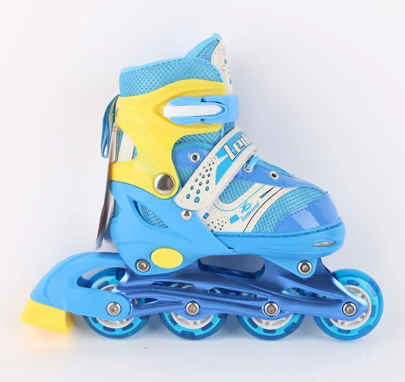 1 компл.. Для детей и подростков Inline Ice Skate обувь шлем Защитное снаряжение наборы для ухода за кожей колено протектор мешок Регулируемый