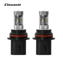 Einszett 2pcs 9004 9007 White Car Front LED Fog lights DRL Light 600LM 6SMD 30W 12V LED Fog Lamp
