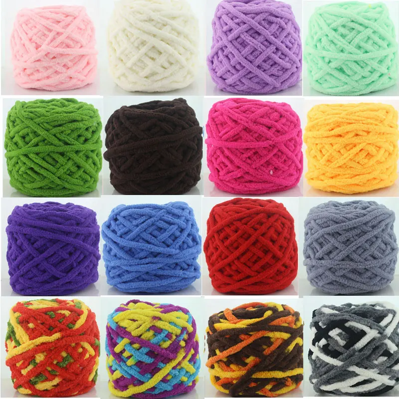 

Varmhus 100g Ball Soft Natural Cotton Hand Knitting Yarn Baby Cotton Yarn Knitted Needles Sweater Scarf Shoes