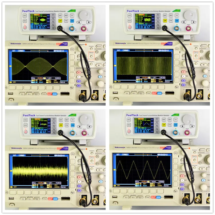 Feeltech FY6600-60MHz Высокоточный цифровой контроль двухканальный DDS функция/генератор произвольных сигналов синтезатор