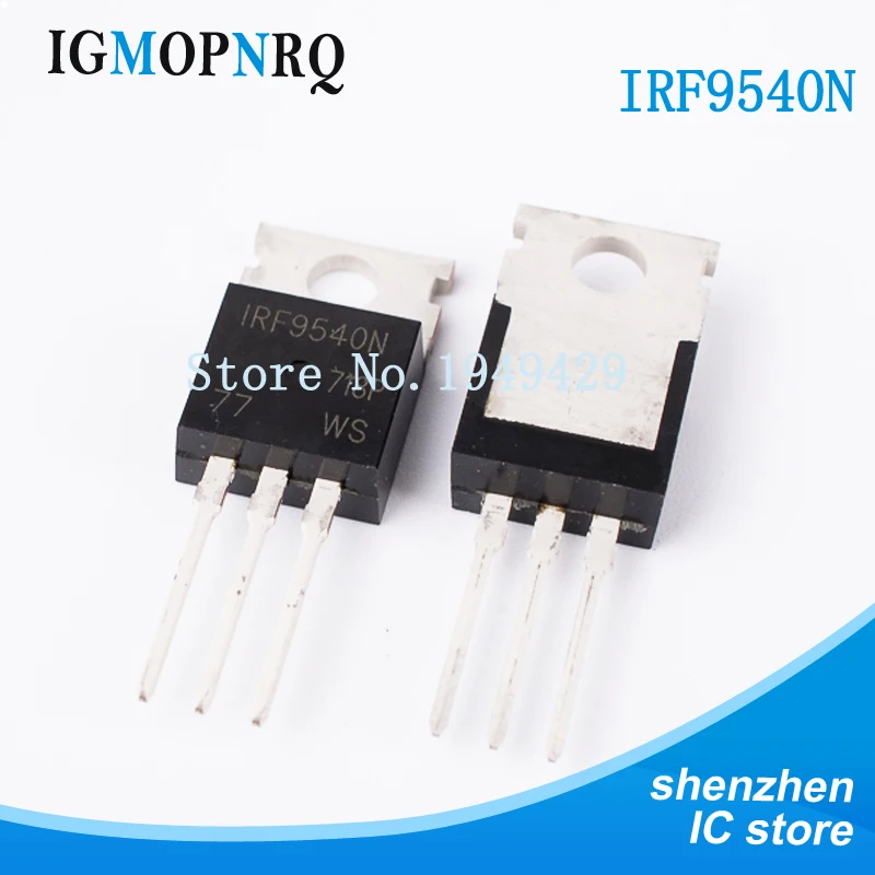 

10PCS/LOT IRF9540 IRF9540N IRF9540NPBF TO-220 100V/23A/0.117 European P channel field-effect tube 100% new original