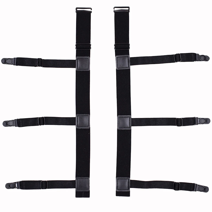 Shirt Stays Holder Gentleman Leg Suspenders Duckbucks buckle Shirt