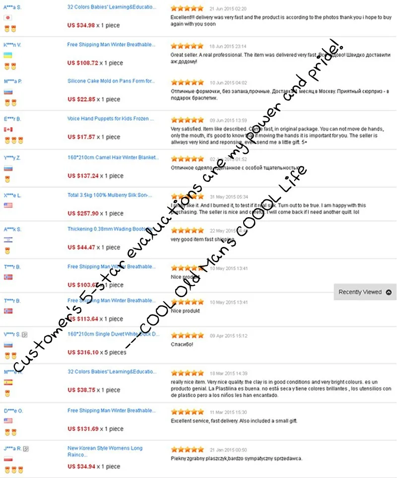 Positive Feedbacks