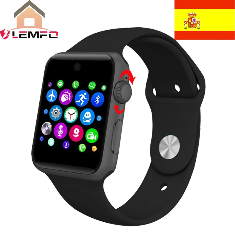 Spain Mall Lemfo LF07 bluetooth font b Smart b font font b Watch b font