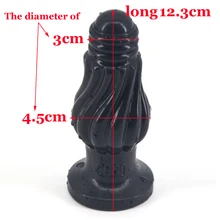 Soft Silicone MINI Building pillar design butt plug Small dildos for woman masturbation anal plug Male