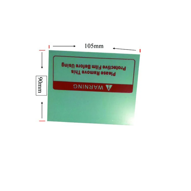 10 шт./партия сварочная стеклянная пластиковая защитная пластина 104x90 мм, tig Mig Сварочная маска, блестящая защита от брызг